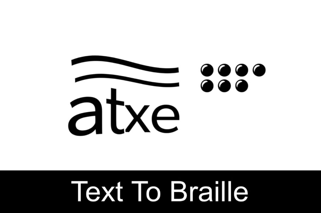free online text to braille convertor tool