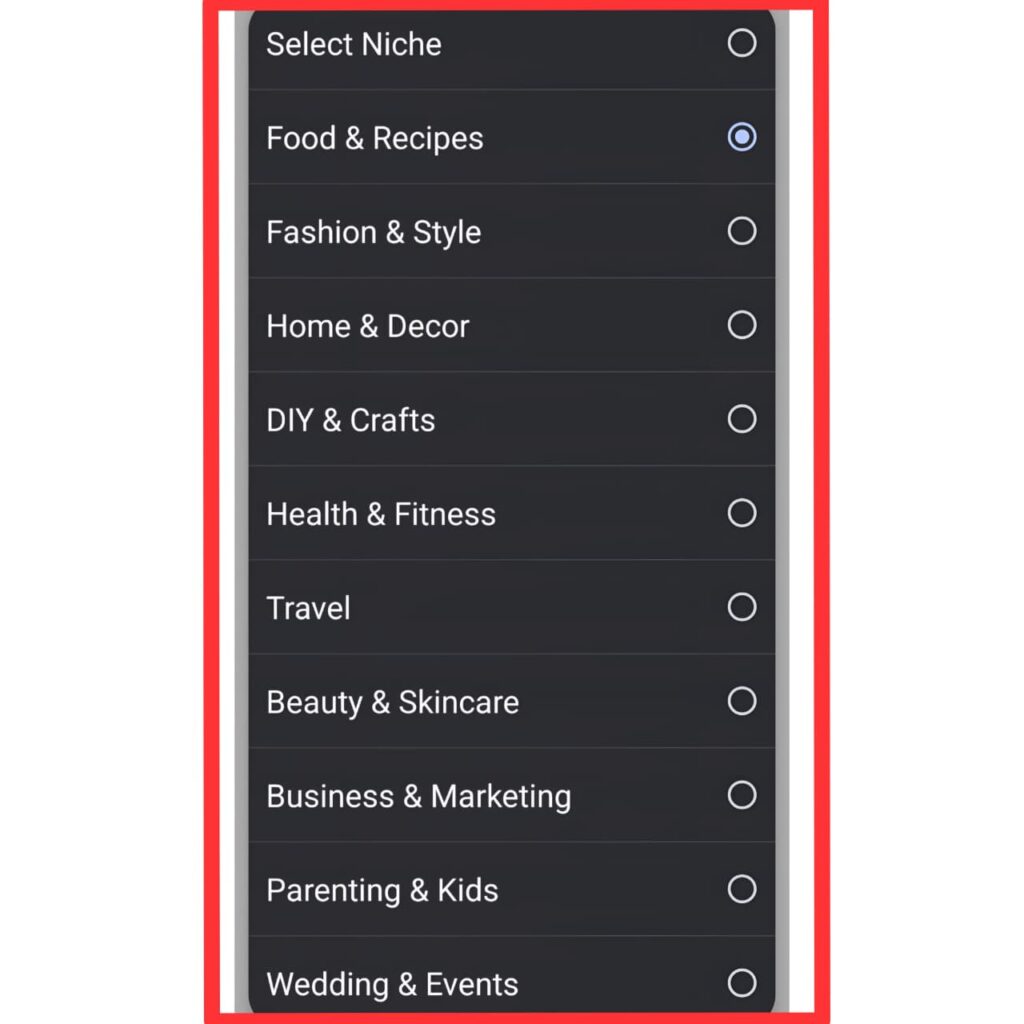 pinterest niches for generate title and description for optimizer