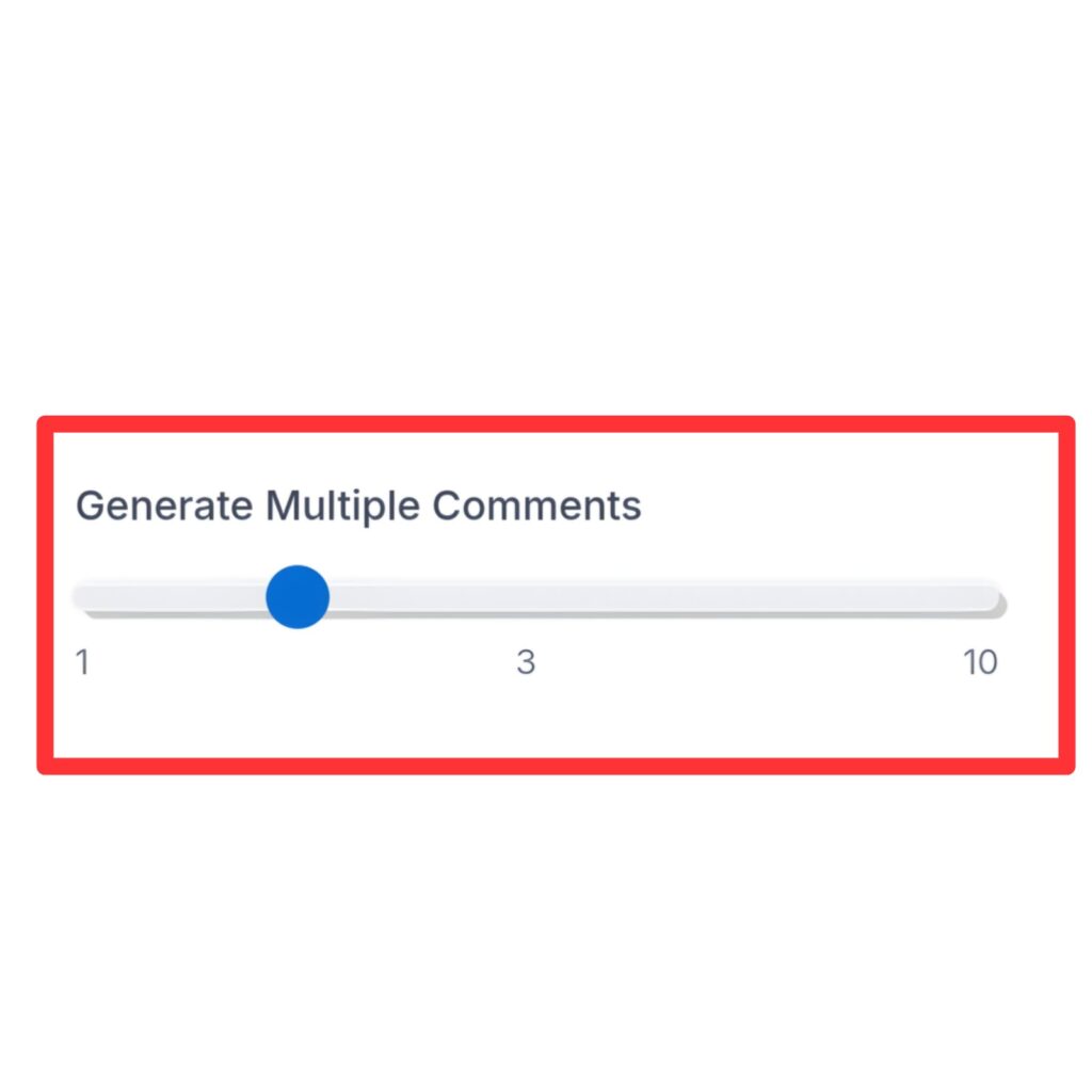 YouTube Comment Generator with hashtags keywords emojis and numbers