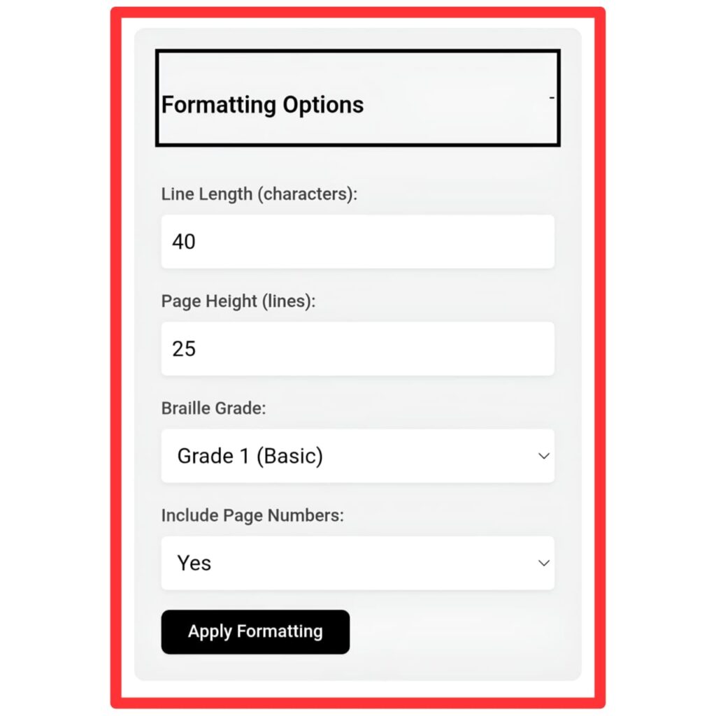 free text to braille convertor online 2025