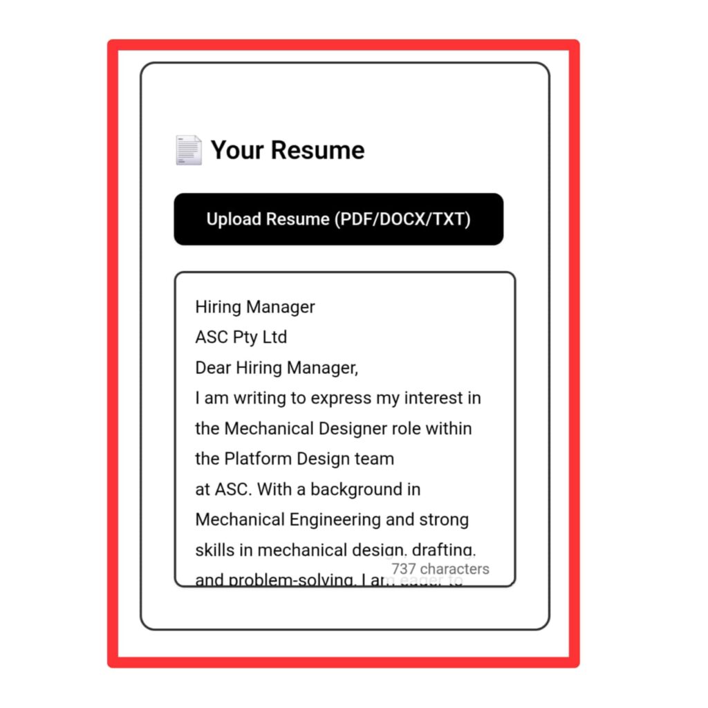 free Resume keyword optimizer online