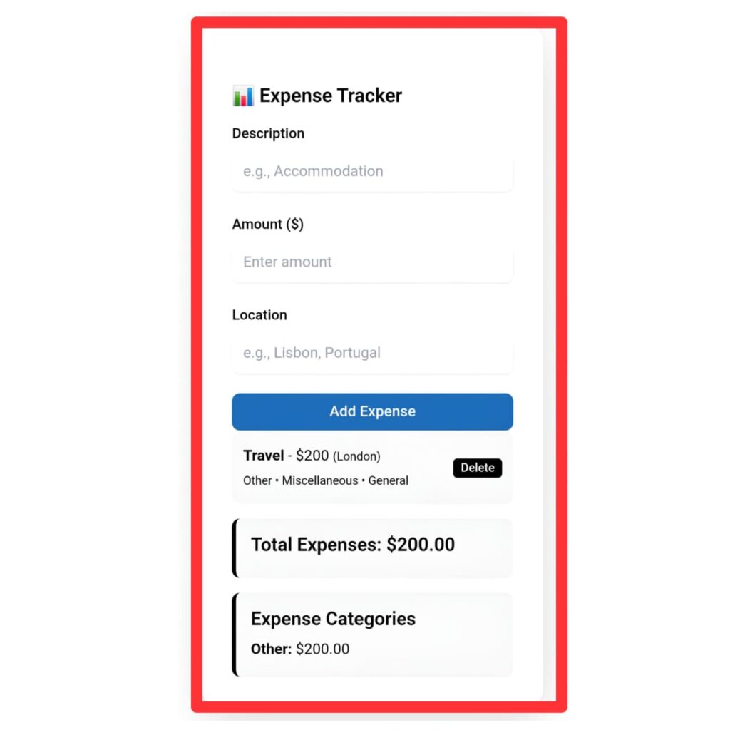 Budget Calculator for Digital Nomads — NomadFinance Pilot